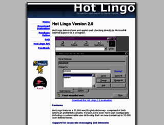 hotlingo.com screenshot