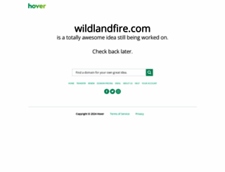 hotlist.wildlandfire.com screenshot