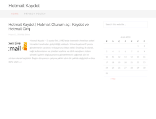 hotmail-kaydol.com screenshot