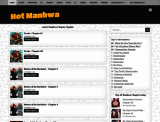hotmanhwa.com screenshot