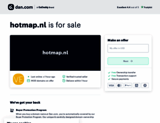 hotmap.nl screenshot