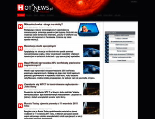 hotnews.pl screenshot