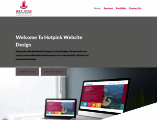 hotpinkwebsitedesign.co.uk screenshot