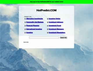 hotpredict.com screenshot