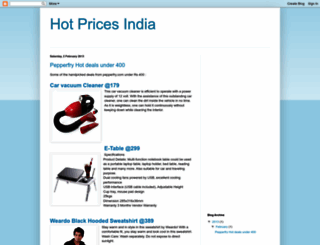 hotpricesindia.blogspot.com screenshot