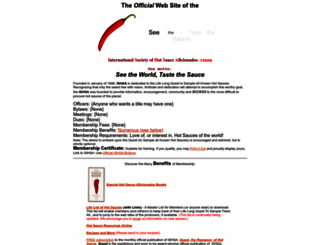 hotsauce.org screenshot