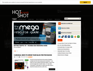 hotshotblogger.blogspot.com screenshot