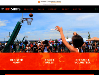 hotshots3on3.com screenshot