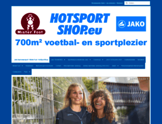 hotsportshop.eu screenshot