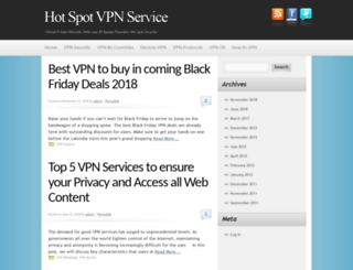hotspot-vpn.com screenshot