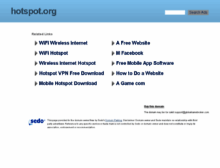 hotspot.org screenshot