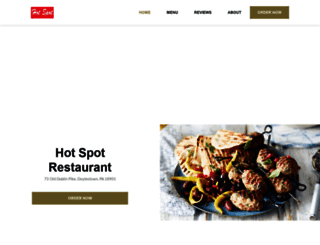 hotspotrestaurant.net screenshot