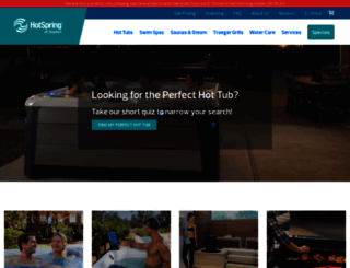 hotspring-dayton.com screenshot