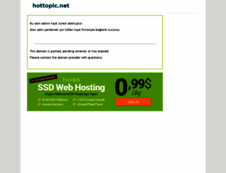 hottopic.net screenshot