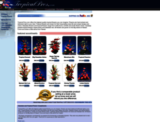 hottropicals.com screenshot
