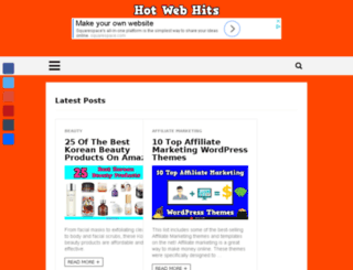 hotwebhits.com screenshot