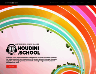 houdini.school screenshot