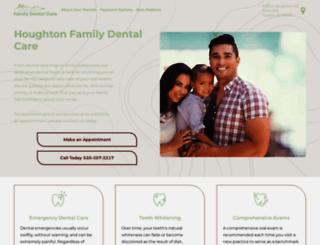 houghtonfamilydentalcare.com screenshot