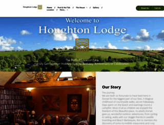 houghtonlodge.com screenshot