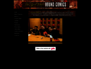 houndcomics.com screenshot