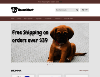 houndmart.myshopify.com screenshot