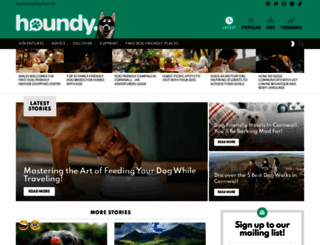 houndy.dogfuriendly.com screenshot