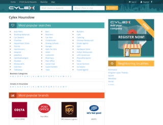 hounslow.cylex-uk.co.uk screenshot