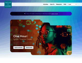 hourofcode.com screenshot