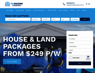 house-and-land-packages-perth.com screenshot