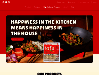 house-foods.com screenshot