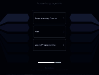house-language.info screenshot