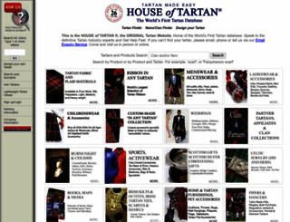 house-of-tartan.scotland.net screenshot