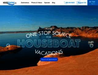 houseboating.org screenshot