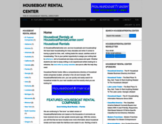 houseboatrentalcenter.com screenshot