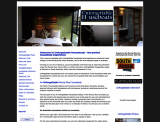 houseboats.com.au screenshot