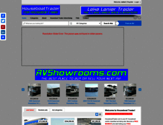 houseboattrader.com screenshot