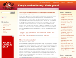 housechronicles.net screenshot