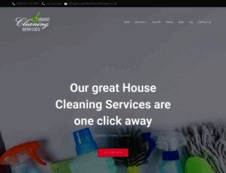 housecleaning-services.co.uk screenshot