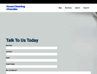 housecleaningchandlerarizona.com screenshot