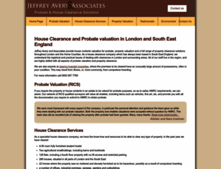 houseclearancesolutions.co.uk screenshot