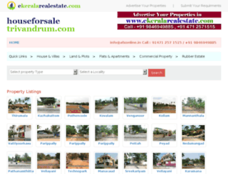 houseforsaletrivandrum.com screenshot