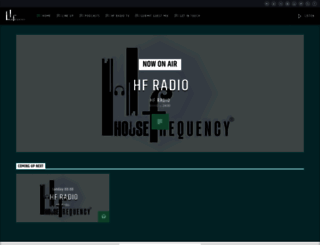 housefrequency.net screenshot