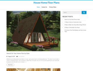 househomefloorplans.com screenshot