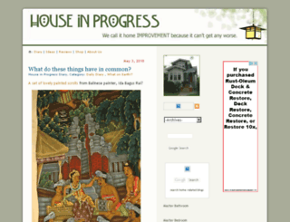 houseinprogress.net screenshot
