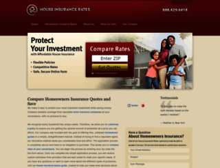 houseinsurancerates.com screenshot