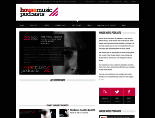 housemusicpodcasts.co.uk screenshot