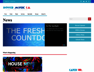 housemusicsa.co.za screenshot