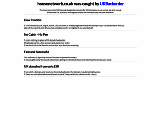 housenetwork.co.uk screenshot