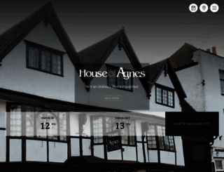 houseofagnes.co.uk screenshot