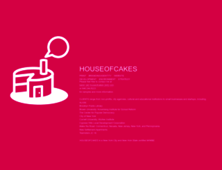 houseofcakes.com screenshot
